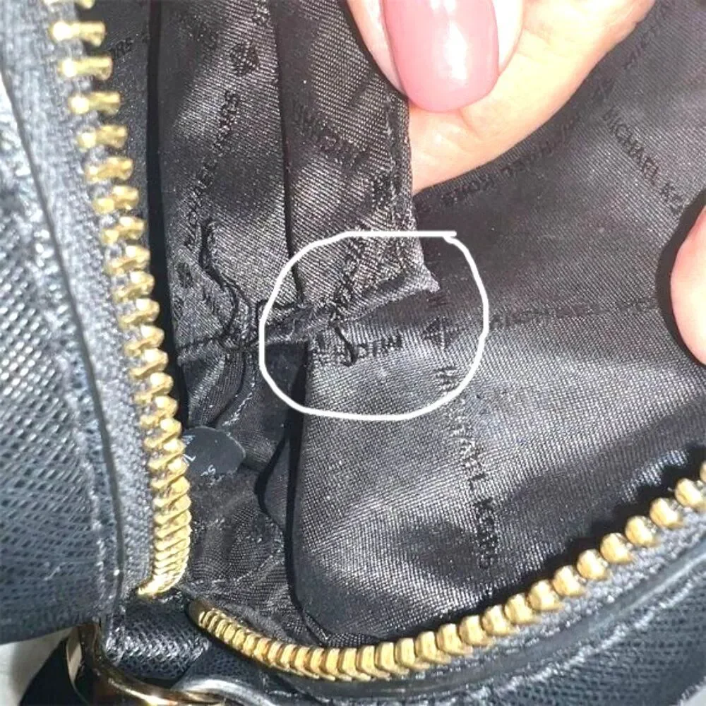 Michael Kors Jet Set Black Crossbody Bag Women's Handbag - Picture 11 of 12